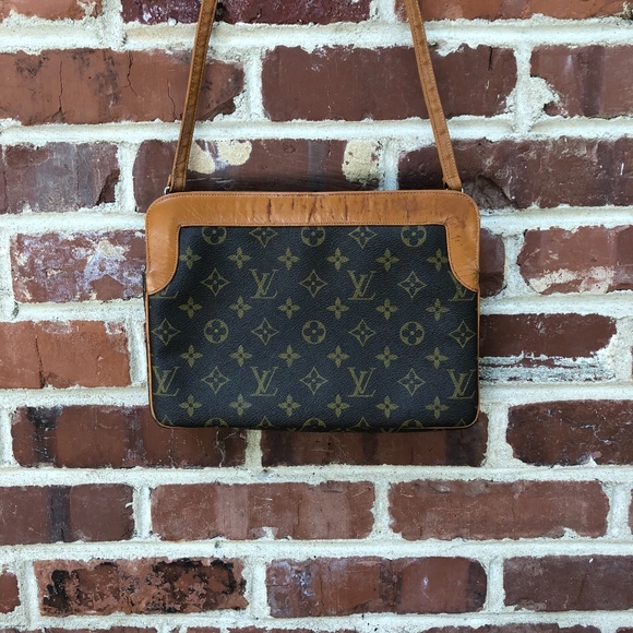 Vintage Louis Vuitton Bag 1950s Purse - Picture 2 of 8
